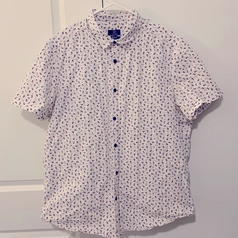 Xl Flower pattern shirt